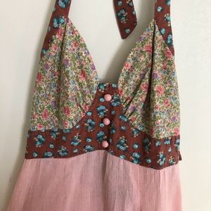 Vintage prairie maxi dress XS